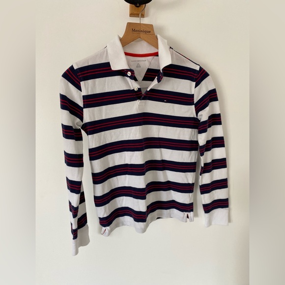 Boys Tommy Hilfiger collared long sleeve - Picture 2 of 11